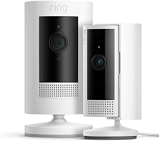 Ring Outdoor Camera Battery + Ring Indoor Camera